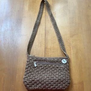 The Sak Brown Crochet Crossbody
